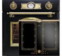 Kaiser EH 6355 Em+KCT 6192 FI EM - Cuisinière à induction rétro encastrable - Four électrique 60 cm - 67 l + plaque à induction 60 cm - Zone libre avec 2 zones flexibles