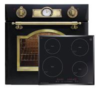 Kaiser EH 6355 Em+KCT 6705 FI, Four électrique encastrable rétro 60cm 67L + table de cuisson à induction 60 cm