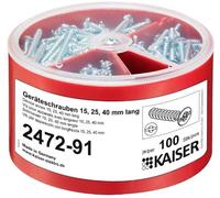 Kaiser Elektro 2472-91 Boîte de vis de montage 100 pc(s)