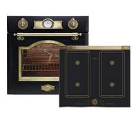 Kaiser Empire Cuisinière encastrable avec four Kaiser EH 6355Em + plaque de cuisson à induction 60 cm Kaiser 6745 FI AD 60 cm