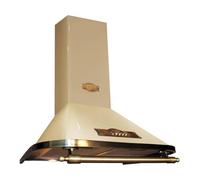 Kaiser Empire Hotte 60 cm/Hotte murale/du fabricant Luxe Kaiser/Hotte cheminée Ivoire -Empire/Poignée - Bronze/Hotte/ 910 M³/H/avec filtre à charbon actif/Gagnants de German Brand Award 2017