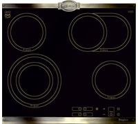 Kaiser Empire Table de cuisson vitrocéramique Autark 60cm, KCT 6385 Em Retro Table de cuisson vitrocéramique, affichage de la chaleur résiduelle,affichage de fonctionnement,TouchControl