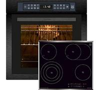 Kaiser Ensemble four EH 6306 RS+KCT 6715 F, Four à encastrer,79L 15 fonctions +plaque de cuisson vitrocéramique 60cm