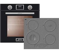 Kaiser Ensemble four EH 6326 SP + KCT 6705 I, Four électrique, Autonome, 79L, Autonettoyant, Tournebroche, 10 Fonctions,+cuisinière encastrable, 4 zones de cuisson