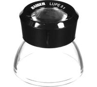 Loupe KAISER avec base transparente - Grossissement 8x
