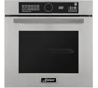 Kaiser Four électrique encastrable EH 6451 en acier inoxydable Multi 12 60 | Air Fry, air chaud, mode ECO, sonde de température, pierre à pizza, brochette rotative, effet anti-touch