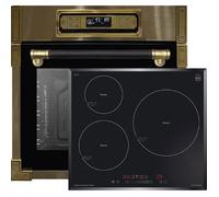 Four Set EH 6726 AD et KCT 6736 FI Retro encastrable 80L et plaque