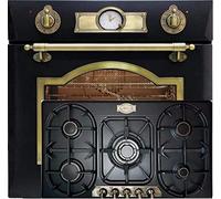 Kaiser Gas Set EH 6355 Em+KG 9325 Em, Ensemble de fours électriques, Stand-Alone, 79L, four encastrable, 8 fonctions, Intelligent system+four à gaz encastrable 90 cm, noir