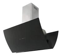 Kaiser hotte îlot • hotte aspirante îlot • 90cm •1250 m³/h • 3 Niveaux de Puissance • éclairage LED • Inox •verre noir