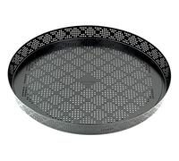 KAISER Inspiration Tarteform mit Hebeboden 28 cm, Quicheform perforiert, Pizzaform, antihaftbeschichtet, herausdrückbarer Hebeboden