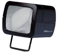 Kaiser KA2010 Diascop Mini 3 Slide Viewer (2 x 1,5 V AA, E10, 0,3 A, 63 x 53 mm), Noir