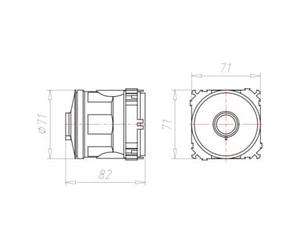 KAISER KAISER Boîte d'encastrement 1265-40 60 mm Quantité:1