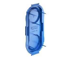 KAISER KAISER Couvercle de signalisation encastré UP1 Ø 2x60mm 1181-16 Quantité:1