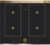 Kaiser KCT 6745 FI AD- Plaque de cuisson à induction 60 cm/plaque à induction/plaques métalliques Bronze/vitrocéramique avec 4 plaques à induction QickHeat/plaque de cuisson à induction
