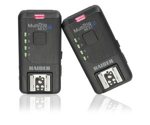 KAISER KIT Déclencheur 5 en 1 télécommande boitiers et déclencheur flashes sabot et studio - MulitTrig AS 5.1 - KAI7001