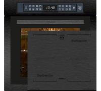 KAISER Kit four autonome encastrable 86L 15 points Grill Air Fryer Full Touch + plaque de cuisson à induction, cuisinière autonome Power Booster 60 cm, Barbecue EH 6306 N RS+KCT 6700 FI