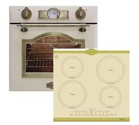 Kaiser Kit four EH 6355 ElfEm+KCT 6195 IElfEm - Four encastrable rétro - 8 fonctions + plaque à induction encastrable 60 cm