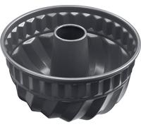 Kaiser La Forme Plus Moule à kouglof 22 cm, fond émaillé, anti-adhésif, anti-coupure, bord extra haut
