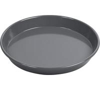 Kaiser La Forme Plus plaque à pâtisserie ronde 30 cm, fond émaillé, anti-adhésif, résistant à la coupure, résistant à la pâte au levain, bord extra haut