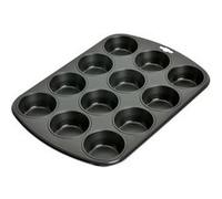 Kaiser - muffin world - moule pour 12 muffins Noir G