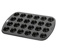 KAISER Mini moule à muffins 24 pièces noir