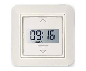 Kaiser Nienhaus Kaiser Nienhaus Commande de volet roulant avec écran LCD, programme journalier + mémoire/hasard, bouton Mercato rws Quantité:1
