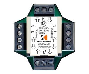 Kaiser Nienhaus Kaiser Nienhaus Relais de commande multiple EB 230V pour 2 moteurs 330000 Quantité:1