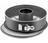 Kaiser Moule à charnière avec fond Tube Ø 28 cm Inspiration très bon Anti-Adhérent Bec Protection Brunissement Uniforme par chaleur optimale