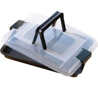 KAISER Plat à four Bake & Take avec couvercle en plastique 42x29x4cm
