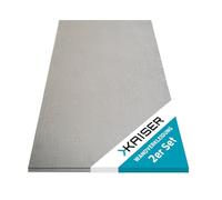 Kaiser Revêtement mural 120 x 60 cm - Panneau mural aspect béton décoratif - Imperméable - Léger - À monter soi-même - Lot de 2