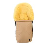 KAISER - 6534131 - NIDS D'ANGE POUR POUSSETTE - SAC DE COUCHAGE EN PEAU D'AGNEAU - NATURE SABLE