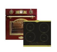 Kaiser Set de plaques EH 6355 RotEm+KCT 6195 IEm - Plaque à induction 60 cm - Autonome - 79 l - Four encastrable - 8 fonctions + plaque à induction encastrable 60 cm