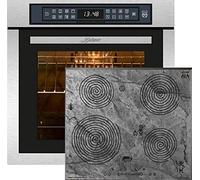 Kaiser Set four EH 6306 R +KCT 6705 FI Ära, four à encastrer,inox,79L 15 fct. +plaque de cuisson à induction 60cm