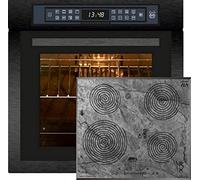 Kaiser Set four EH 6306 RS+KCT 6705 FI Ära, Four à encastrer,79L 15 Fct.+ table de cuisson à induction 60cm