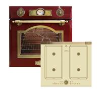 Kaiser set/Four électrique encastrable EH 6355 RotEm 67L + KCT 6745 ELFAD Table de cuisson à induction 60 cm