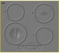 Kaiser Table de cuisson à induction KCT 6705 RI Cuisinière, 60 cm, Design de la table de cuisson en fonte, cadre étroit "Antique Gold