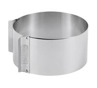 KAISER Tortenring Patisserie mit Griffen 9cm Ø16,5-32cm Edelstahl