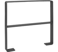 kaiserkraft | Arceau vélo GILA | acier 70 x 10 mm | avec barre au niveau des genoux | galvanisé à chaud