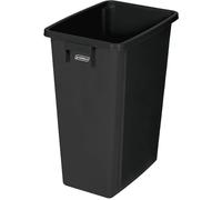 kaiserkraft Collecteur de tri robuste 60 l noir
