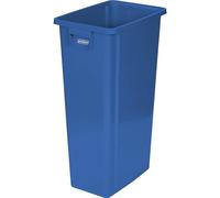 kaiserkraft | Collecteur de tri robuste | 80 l | bleu