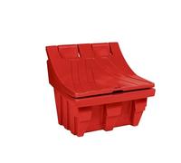kaiserkraft FRANKEL Bac à sel et Universel en polyéthylène | capacité env 150 l | Rouge
