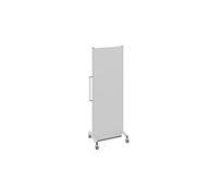 kaiserkraft FRANKEL Cloison Acoustique Mobile | pour l'industrie et Le Bureau | L x l x h 625 x 740 x 2021 mm