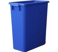 GRAF Collecteur de déchets/ poubelles de tri 60 l H590xl285xP555 mm PE bleu