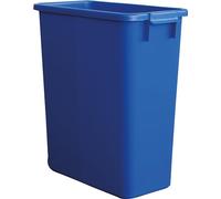 GRAF Collecteur de déchets/matériaux recyclables 60 l bleu Ku.L555xI285xH590mm Quantité:1