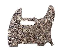 Kaish 8 trous Tele Guitar Pickguard Convient aux USA/Mexique Fender Telecaster Bronze Shell