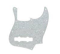 Kaish Blanc perle 5 cordes jazz J Bass Pickguard Pickguard pour USA/mexicain J Bass
