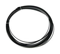 KAISH Ceinture de guitare en ABS noir, 5 pcs, 1650 mm x 5 mm x 1,5 mm, pour guitare classique, lot de 5