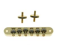KAISH Chevalet de guitare doré Tune-O-Matic pour Gibson Les Paul, SG, ES Dot, Gretsch Bigsby avec tiges filetées M4
