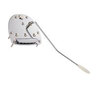 KAISH Chevalet de vibrato pour guitare électrique avec bras de trémolo pour Jaguar/Jazzmaster avec bouton de verrouillage Chromé