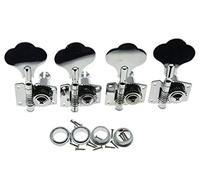 Kaish Chrome 4R basse Tuners Tuning touches Mécaniques basses pour Jazz J Bass de précision P Bass